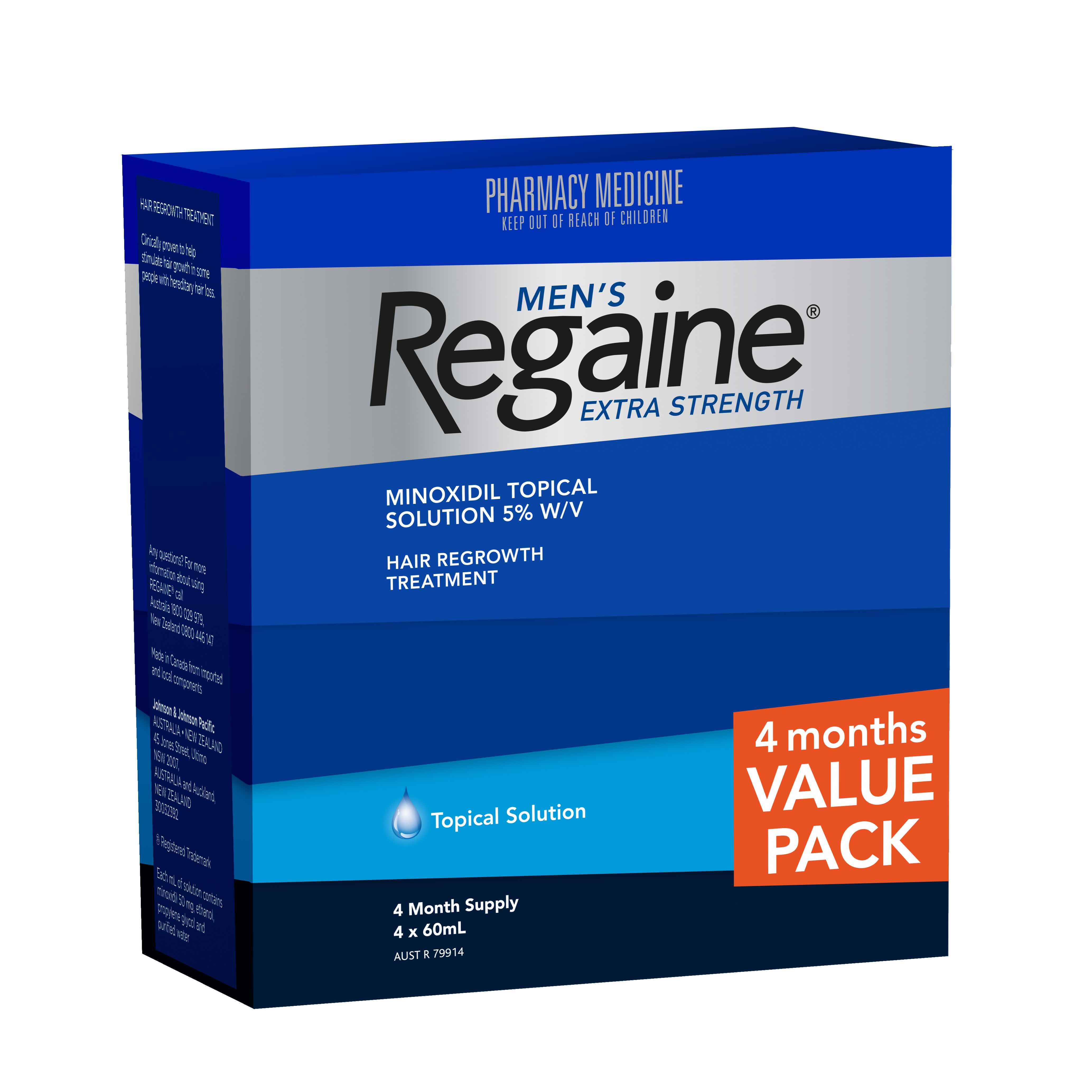 Topical Solution – 5% Minoxidil | Regaine® Australia